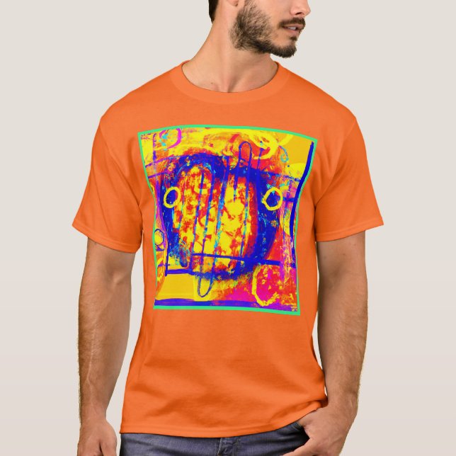 Moderne, lebendige Abstraktionen Kunst, Kultur T-Shirt (Vorderseite)