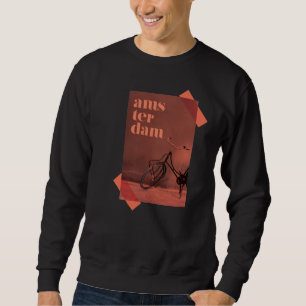 Moderne, lebendige Grafikdesign-Amsterdam Kultur Sweatshirt