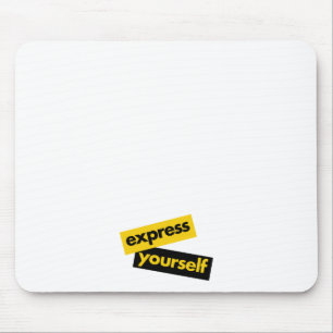 Moderne, lebendige, kühne Grafik von Express-Sie s Mousepad