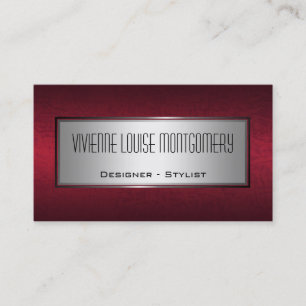 Moderne lederne berufliche visitenkarte