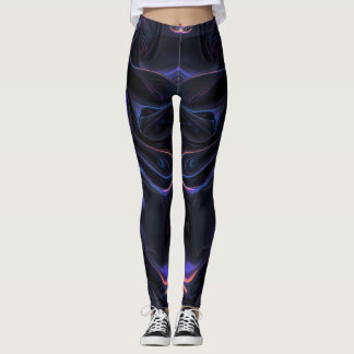 Moderne Leggings mit abstrakter Transitfarbe in Sc