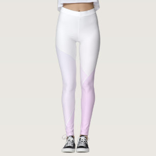 Moderne Leggings pink blau Lila weiß
