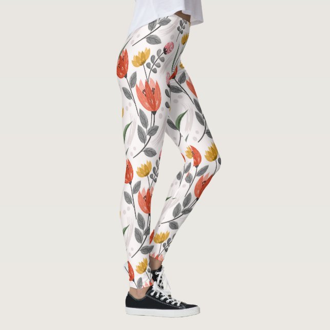 Moderne Leggings Tulips (Rechts)