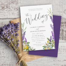 Moderne Lemon & Lavender Foliage