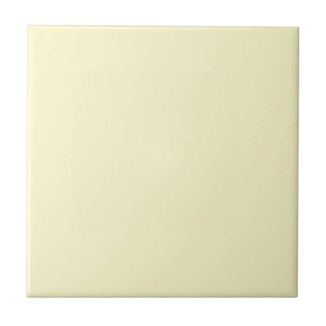 Moderne Lemongelbe Schlichte Solid-Farbe Fliese (Vorderseite)