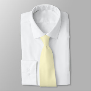 Moderne Lemongelbe Schlichte Solid-Farbe Krawatte