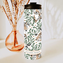 Moderne Leopard-Foliage Personalisierte thermische