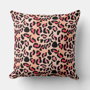 Moderne Leopardenmuster-Tierprint Kissen