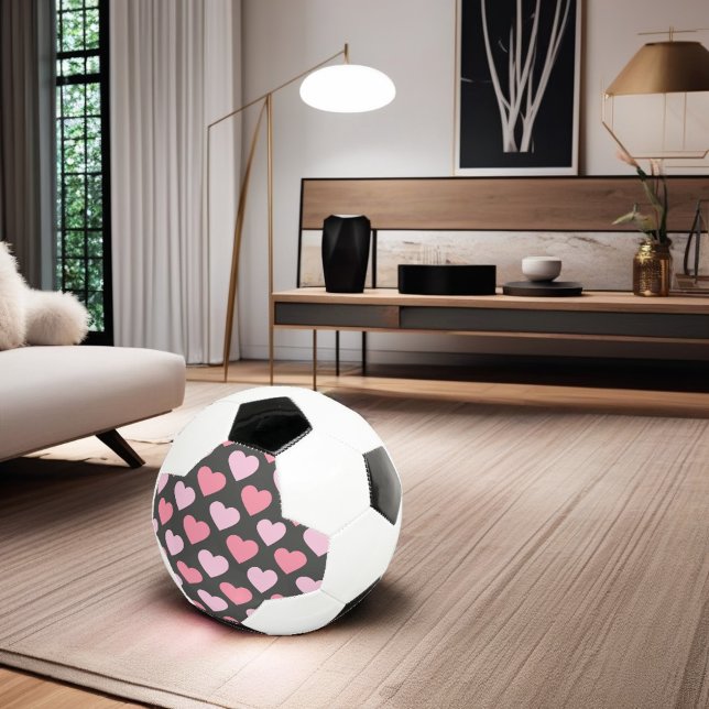 Moderne Liebe Herzmuster Fußball (Von Creator hochgeladen)