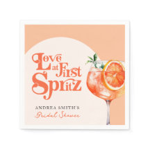 Moderne Liebe im First Spritz Retro Brautparty