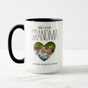 Moderne Liebe Sie Oma Foto Tasse