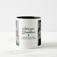 Moderne "Liebe you Oma" 2-Foto-Startseite