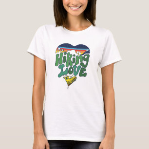 Moderne Liebes-Wander-Abenteuer-Berg-Naturliebhabe T-Shirt