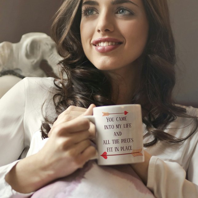 Moderne, liebevolle Text-Kaffee-Tasse Kaffeetasse (Von Creator hochgeladen)