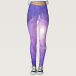 Moderne, Lila Athletic Workout Leggings<br><div class="desc">. Günstlich lila, modernes abstraktes Trainingsdesign für Ihre Trainingsroutine. Ideal für den Fitnessraum, das Teamsport oder Spaziergänge rund um den See.</div>