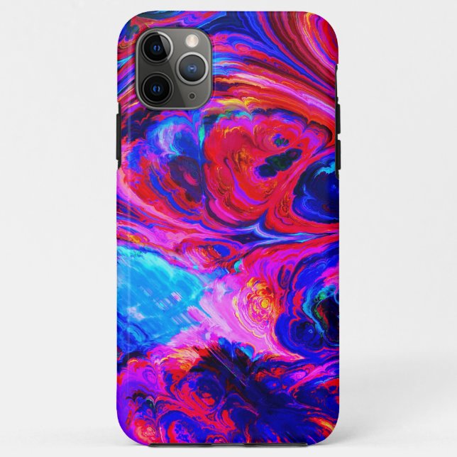 Moderne Lila Farbpalette Case-Mate iPhone Hülle (Rückseite)