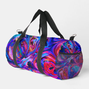 Moderne Lila Farbpalette Duffle Bag