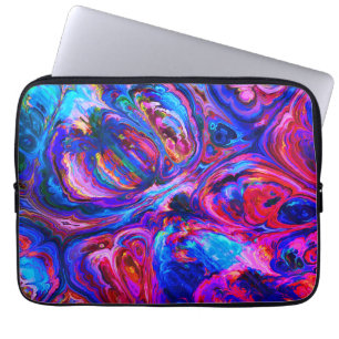 Moderne Lila Farbpalette Laptopschutzhülle