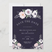 Moderne Lila Hochzeit der Wasserfarben in Mitterna