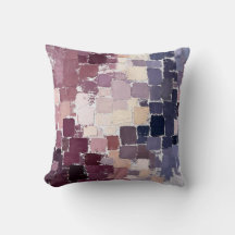 Moderne lila Navy-Palettenmesser-Abstraktmalerei