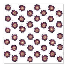 Moderne lila und cremefarbene geometrische Dreieck Tapete