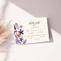 Moderne Lila Wildblume