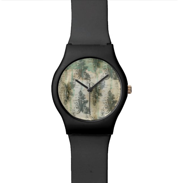 Moderne Lilie Armbanduhr (Nahaufnahme)
