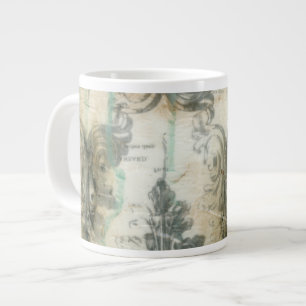 Moderne Lilie Jumbo-Tasse