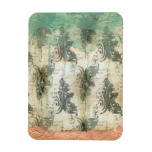 Moderne Lilie Magnet