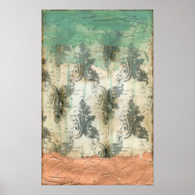 Moderne Lilie Poster (Vorne)