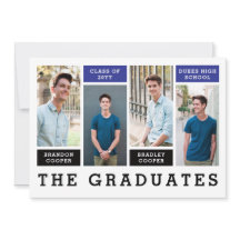 Moderne Linien Abschluss Ankündigung