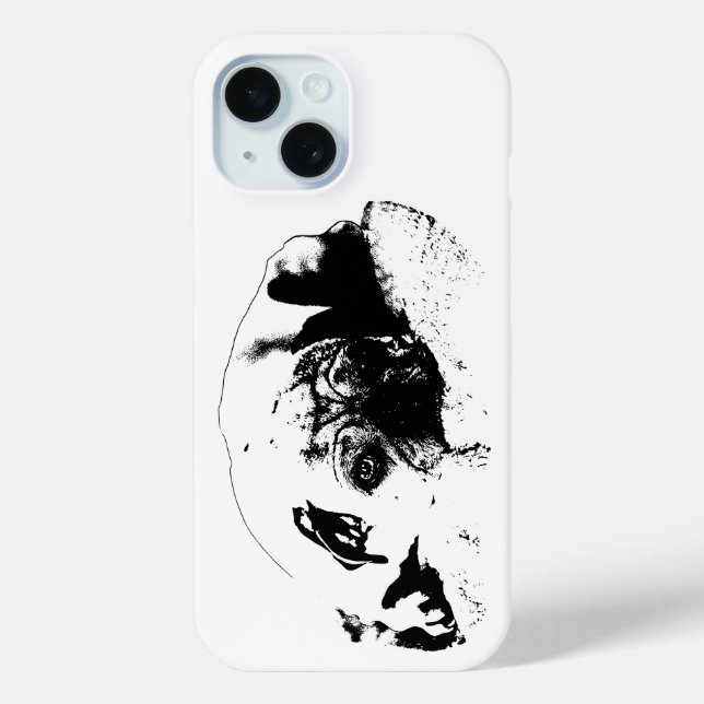 Moderne Linien, treue Wache Case-Mate iPhone Hülle (Rückseite)