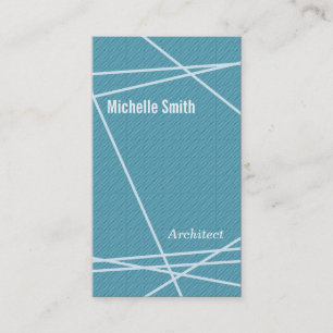Moderne Linien Visitenkarte