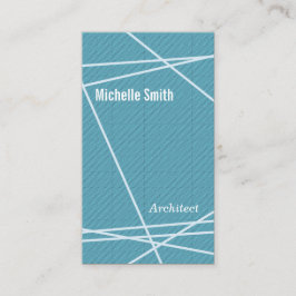 Moderne Linien Visitenkarte