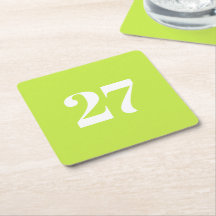 Moderne Linke Grün Geburtstag Jahr