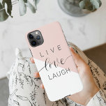 Moderne Live-Liebe lacht positives Motivation Zita iPhone 11Pro Max Hülle<br><div class="desc">Moderne Live-Liebe lacht positives Motivation Zitat</div>