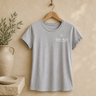 Moderne Logo-Fotografen-Script-Schrift Geschäft Tri-Blend Shirt