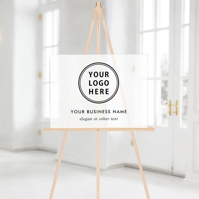 Moderne Logowerbung Mattiert Acrylschild (Von Creator hochgeladen)