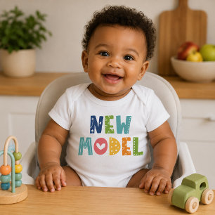 Moderne Lustige Süße Geistreiche Neue Modell Zweit Baby Strampler
