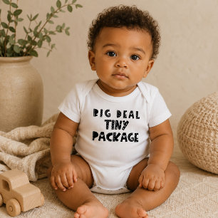 Moderne lustige süße witzige Babyparty-Geschenke Baby Strampler
