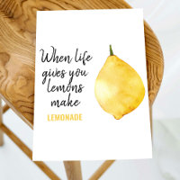 Moderne lustige zitronengelbe Anführungszeichen