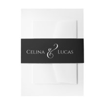 Moderne Luxus-Hochzeit in schwarz und weiß