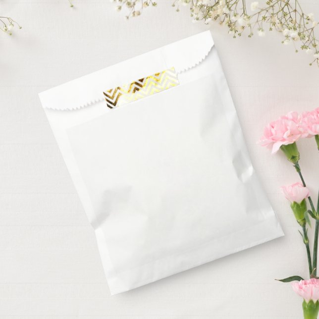 Moderne Luxus-Hochzeitspersonalisierung Geschenktütchen (Versiegelt)
