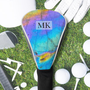 Moderne Luxus Initialen Monogramm Golf Headcover