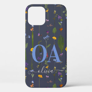 Moderne mädchenhafte, farbenfrohe Erstmarineblau Case-Mate iPhone Hülle