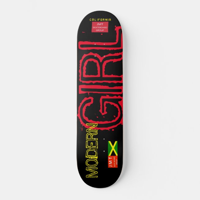 MODERNE MÄDCHENSKATEBOARTEN // JMT USA SKATEBOARD (Vorderseite)