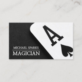 Moderne Magician Card Poker Unterhaltung Visitenkarte