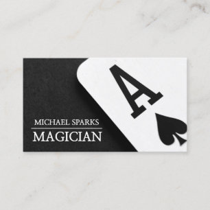 Moderne Magician Card Poker Unterhaltung Visitenkarte