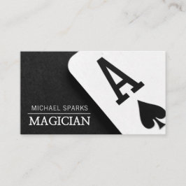 Moderne Magician Card Poker Unterhaltung Visitenkarte