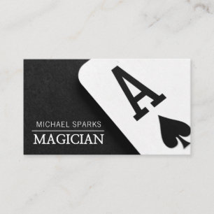 Moderne Magician Card Poker Unterhaltung Visitenkarte